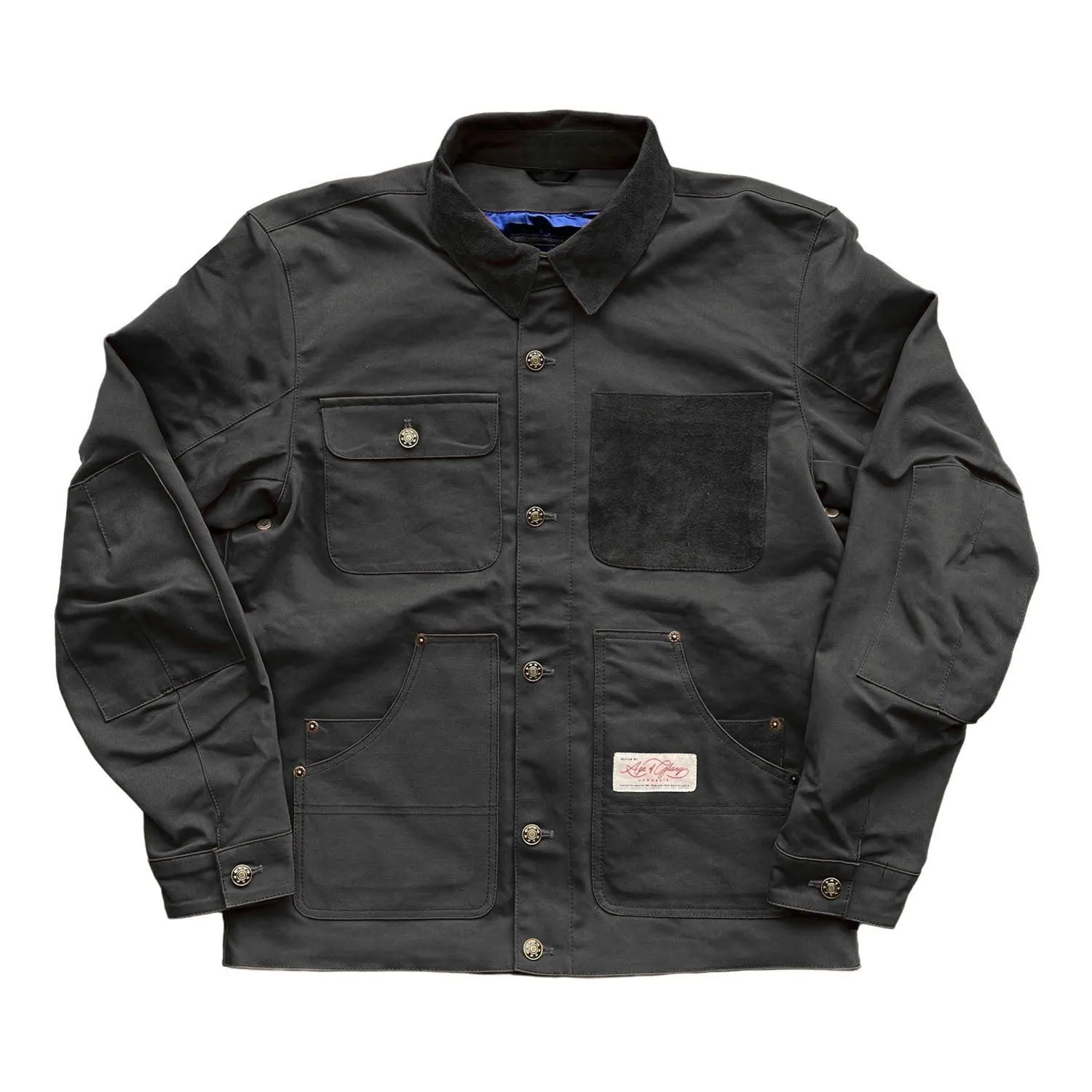 Age of Glory Craftsman Black Cotton Jacket