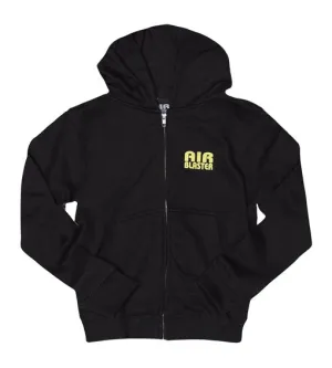 Airblaster Kids' Team Full Zip Hoodie Black 2024