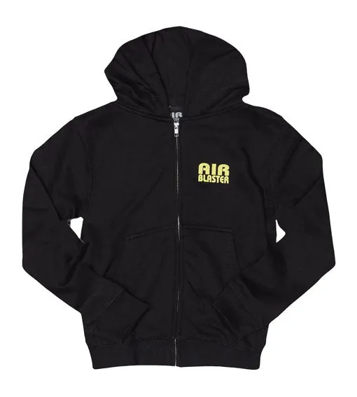 Airblaster Kids' Team Full Zip Hoodie Black 2024