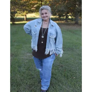 Anna Parker Blue Jean Jacket