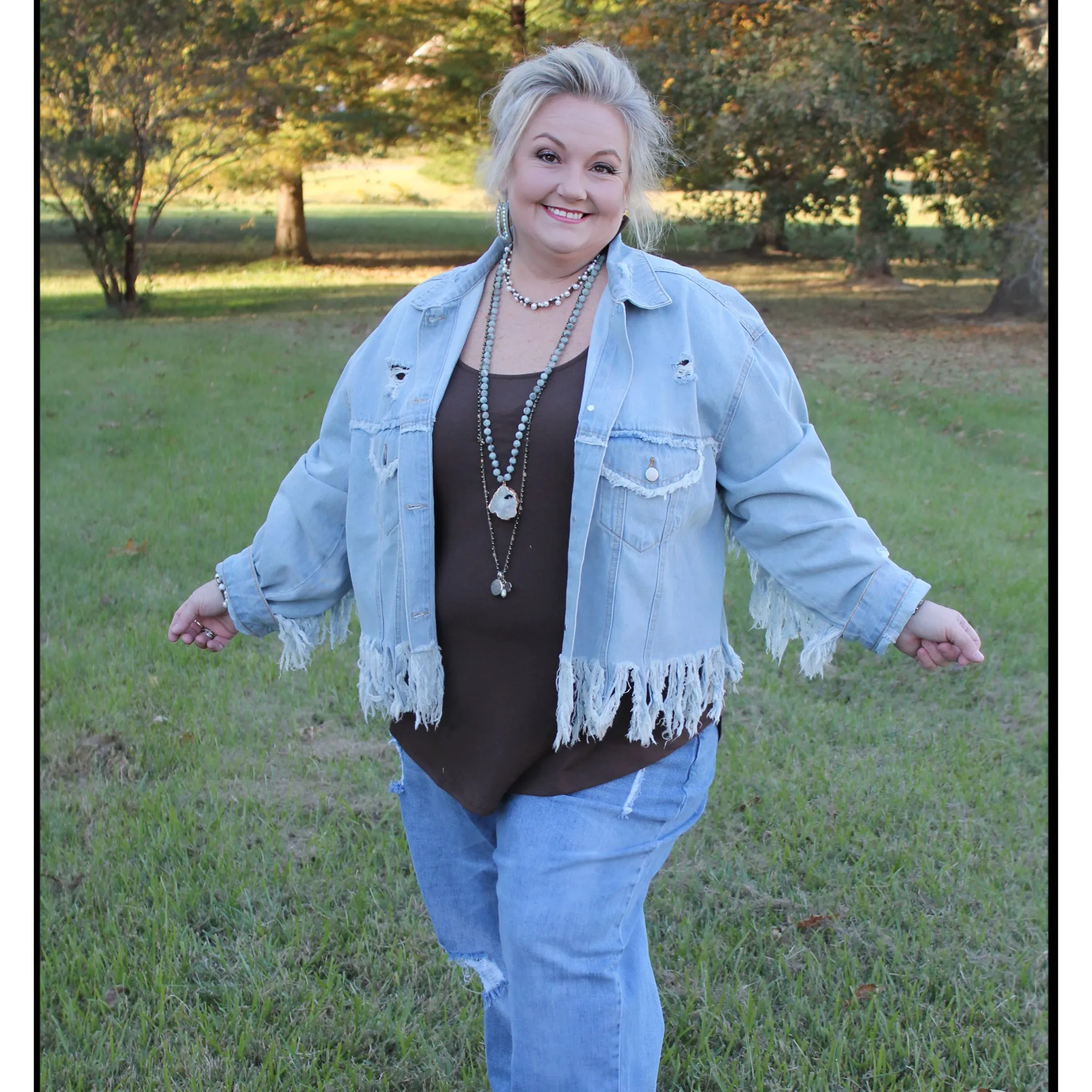 Anna Parker Blue Jean Jacket