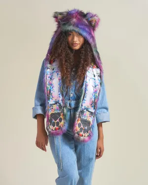 Artist Edition Lora Zombie Catzilla Faux Fur Hood | Women's