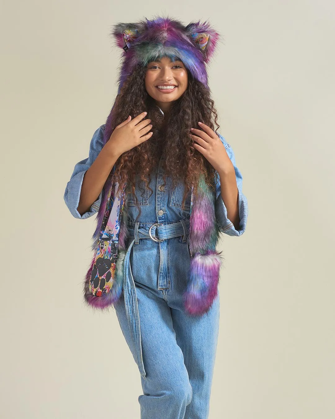 Artist Edition Lora Zombie Catzilla Faux Fur Hood | Women's