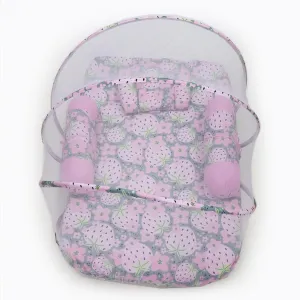 Berry- 5 Pc Baby Bedding Set with Mosquito Net for Infants