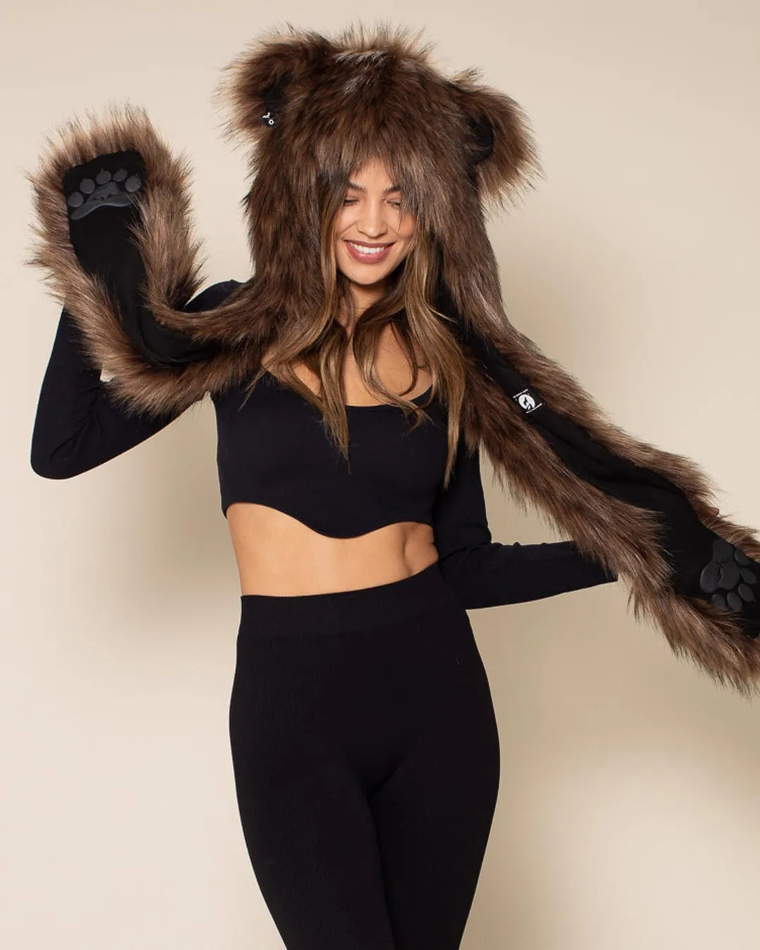 Brown Bear Collector Edition Faux Fur Hood | Women's