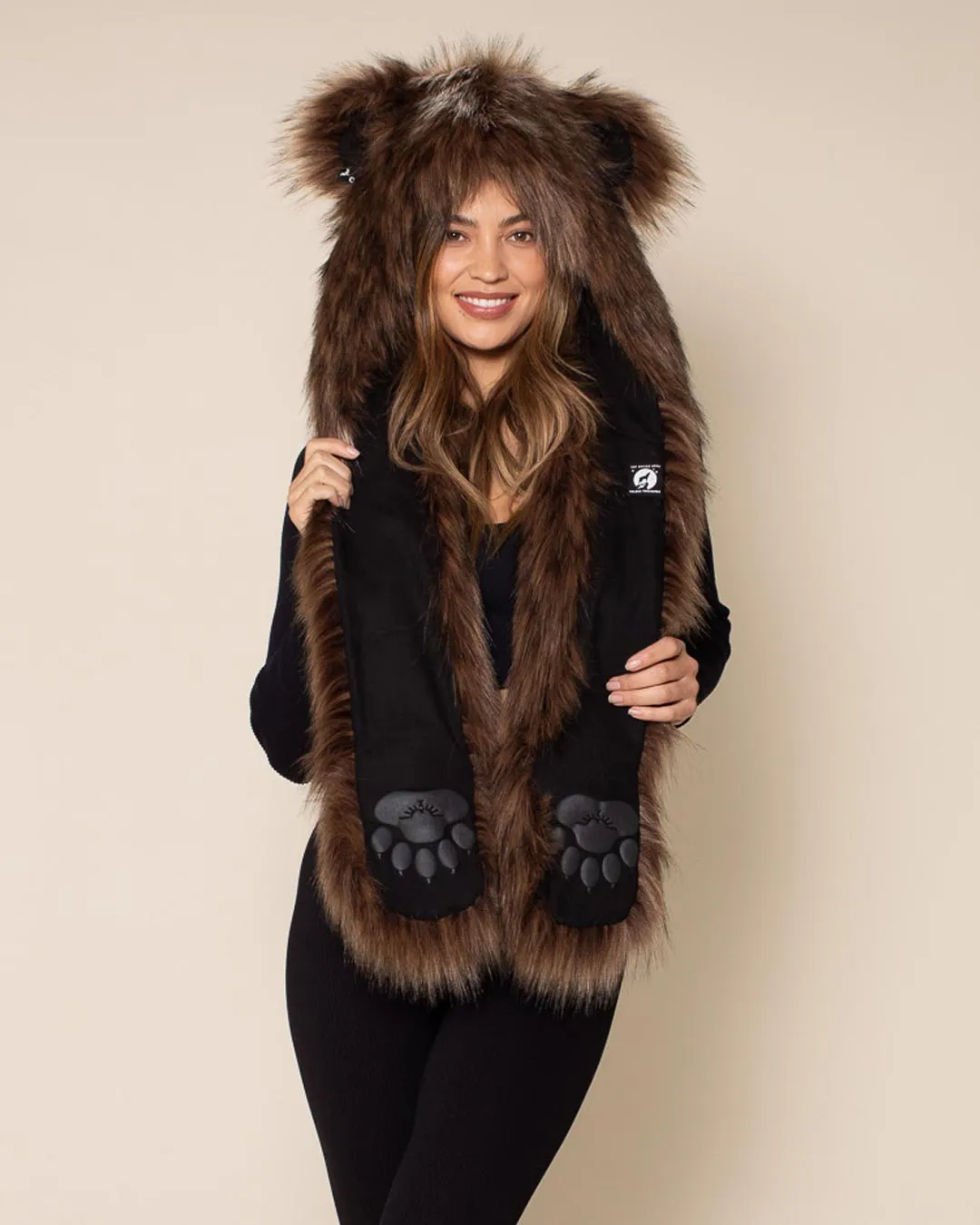 Brown Bear Collector Edition Faux Fur Hood | Women's