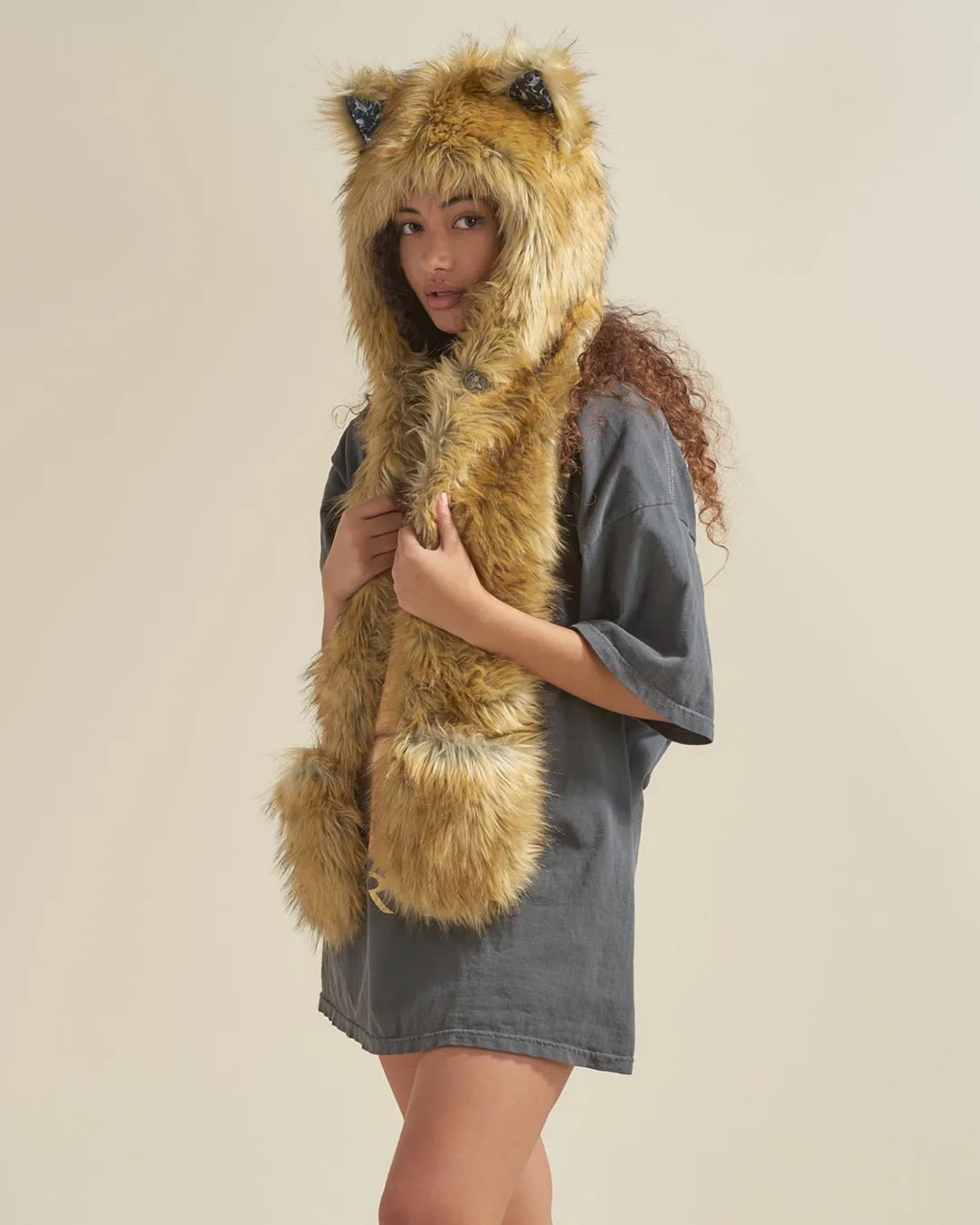 Calacas Wolf Collector Edition Faux Fur Hood | Women's
