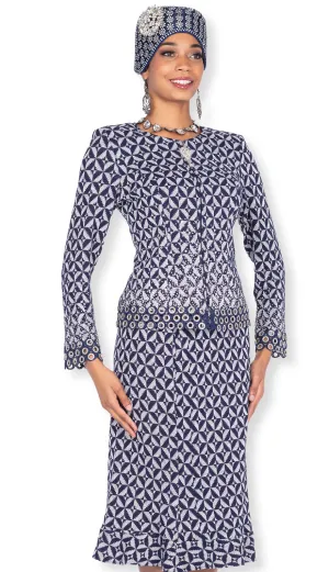 Champagne Italy Church Suit 5981