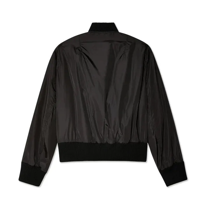 Classic Bomber With Ruching Padded