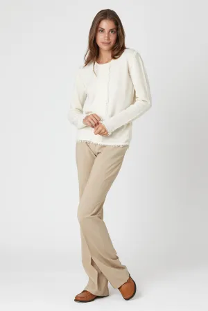 COCO Classic Tuxedo Sweater - White