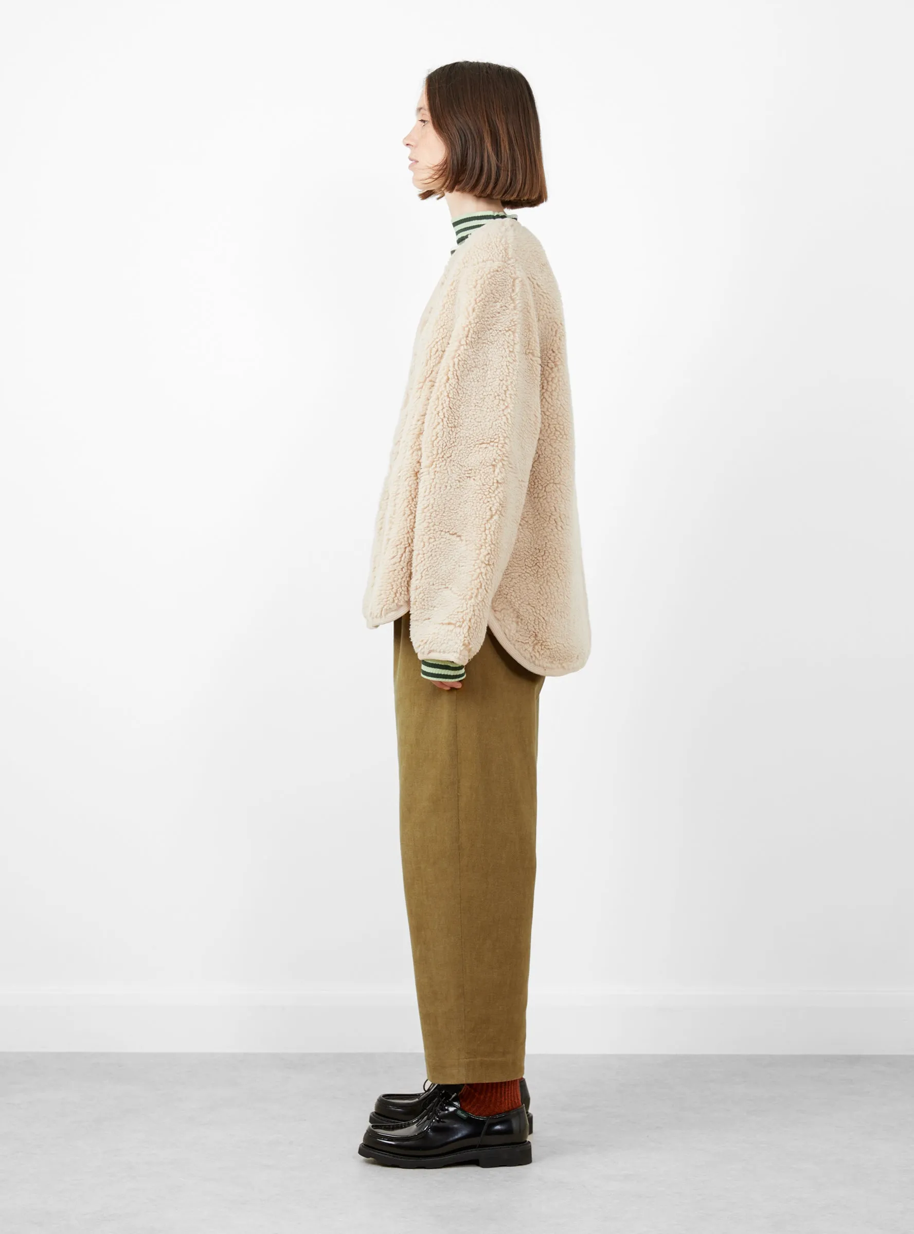 Curly Jacket Beige