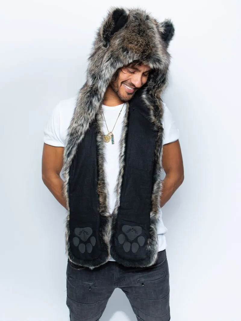 Dire Wolf Faux Fur Hood | Men's
