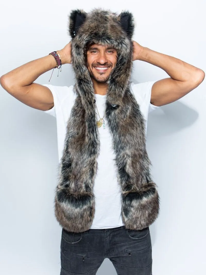 Dire Wolf Faux Fur Hood | Men's