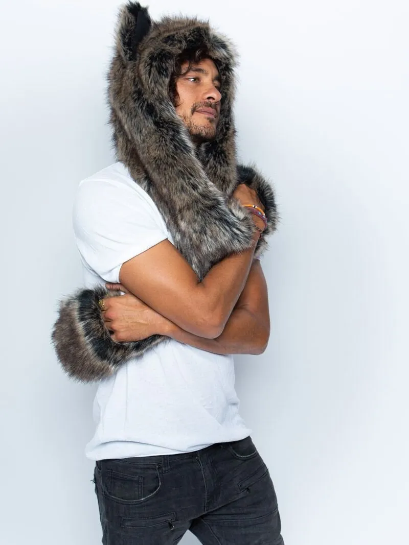 Dire Wolf Faux Fur Hood | Men's
