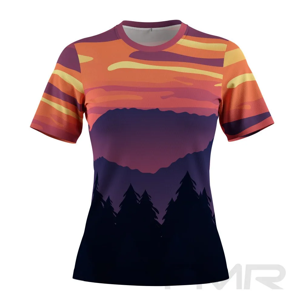 FMR Women's Sunset  Performance Short Sleeve T-Shirt
