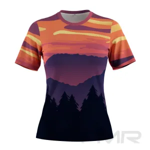 FMR Women's Sunset  Performance Short Sleeve T-Shirt