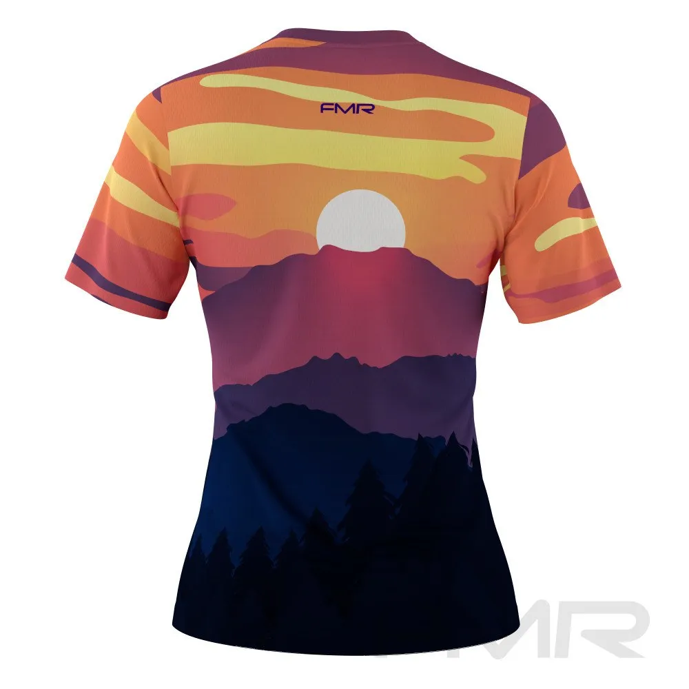 FMR Women's Sunset  Performance Short Sleeve T-Shirt