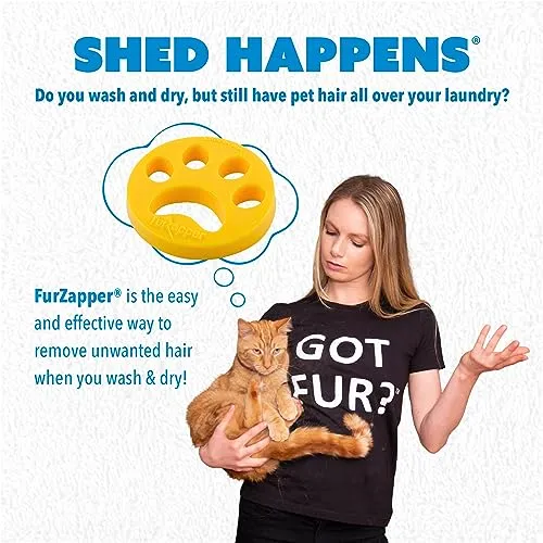 FurZapper Pet Hair Remover, 2 Count (Pack of 1)