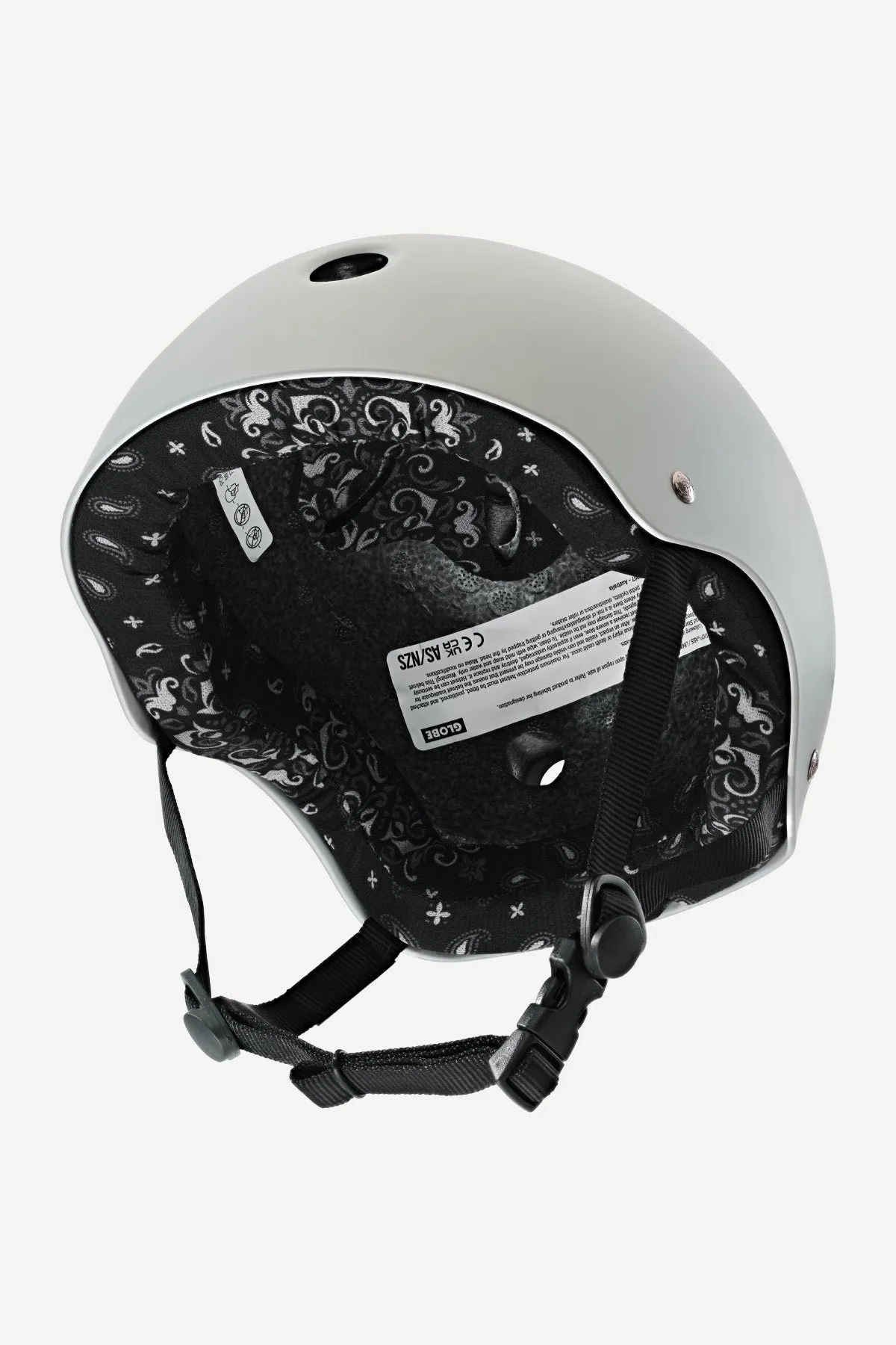 Goodstock Certified Helmet - Matte Gunmetal/Bandana