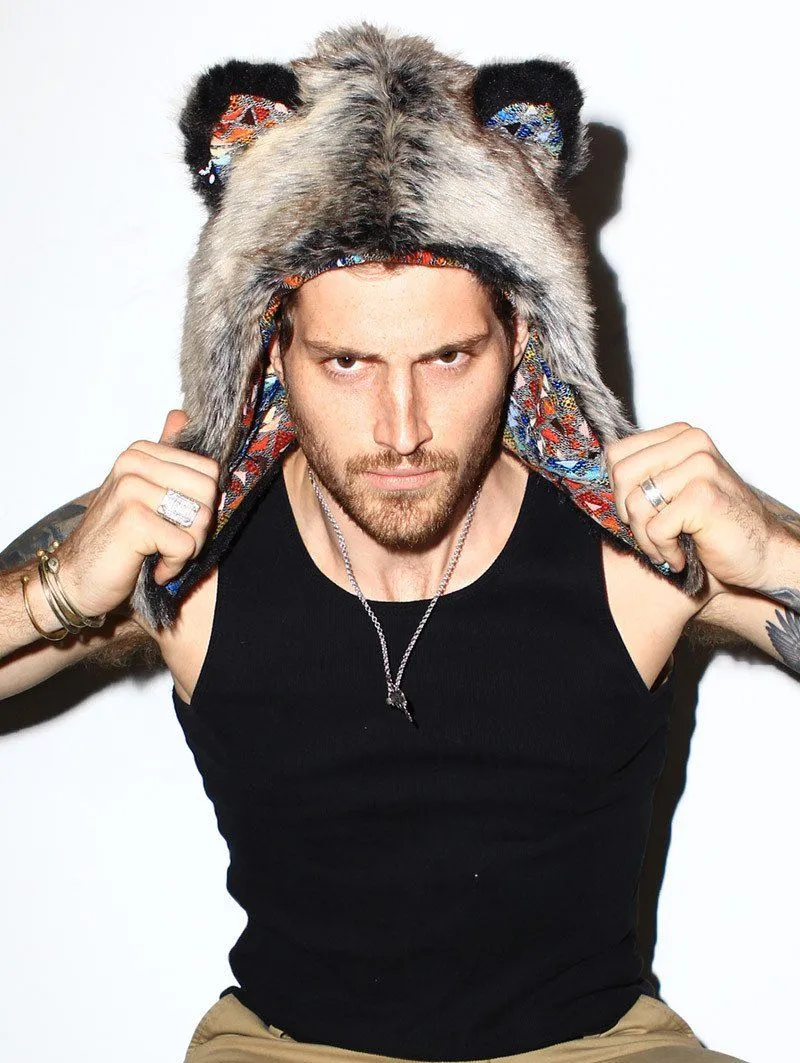 Grey Wolf 1/2 Hood SpiritHood