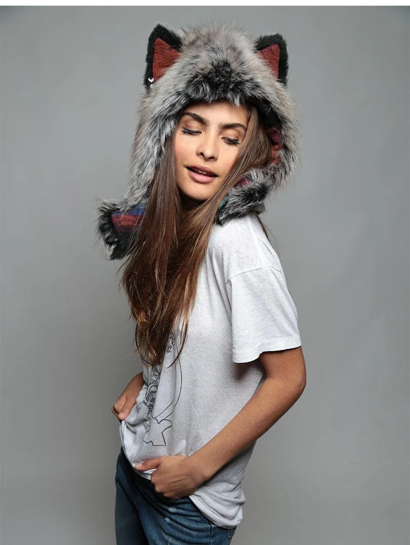 Grey Wolf 1/2 SpiritHood