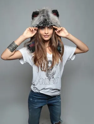Grey Wolf 1/2 SpiritHood
