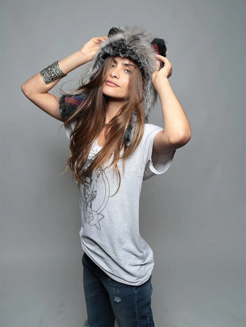 Grey Wolf 1/2 SpiritHood