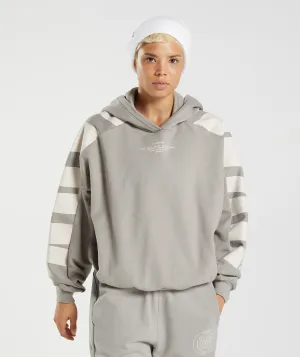 Gymshark GS10 Year Hoodie - Ecru Brown
