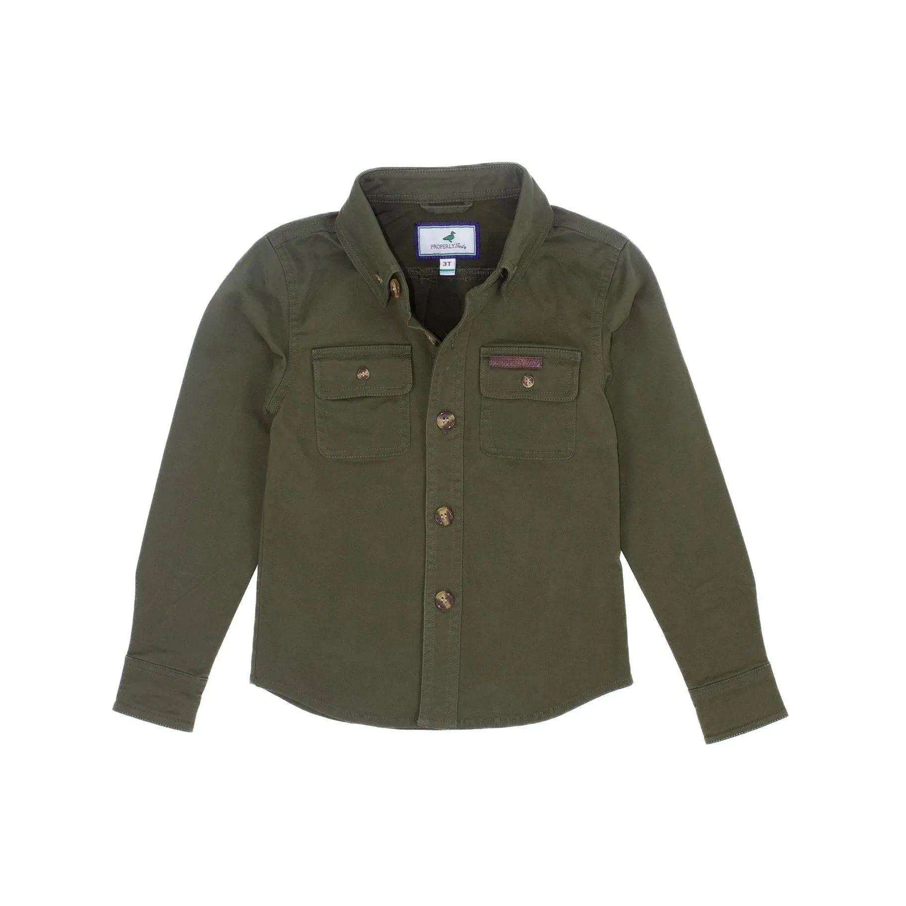Harvest Work Shirt - Olive