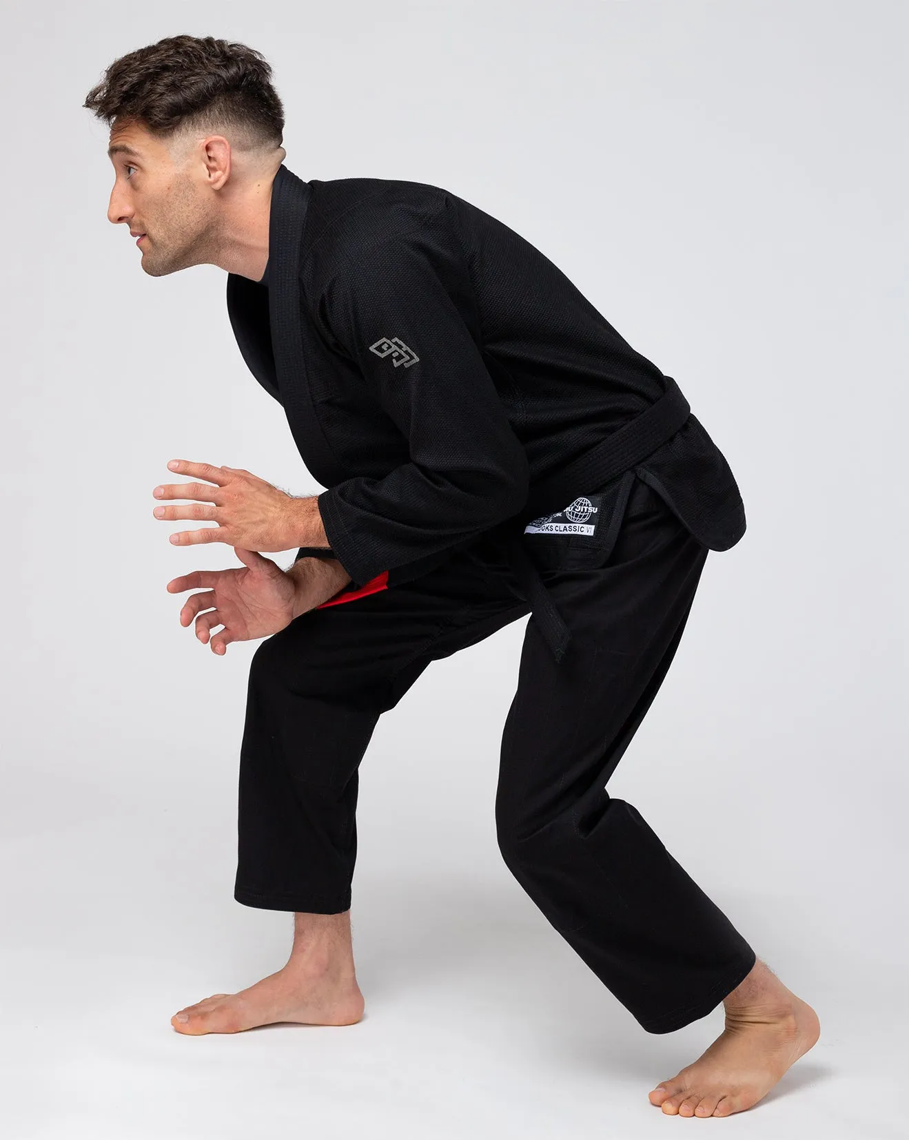 HOOKS CLASSIC  Jiu Jitsu Gi - Black (WHOLESALE)
