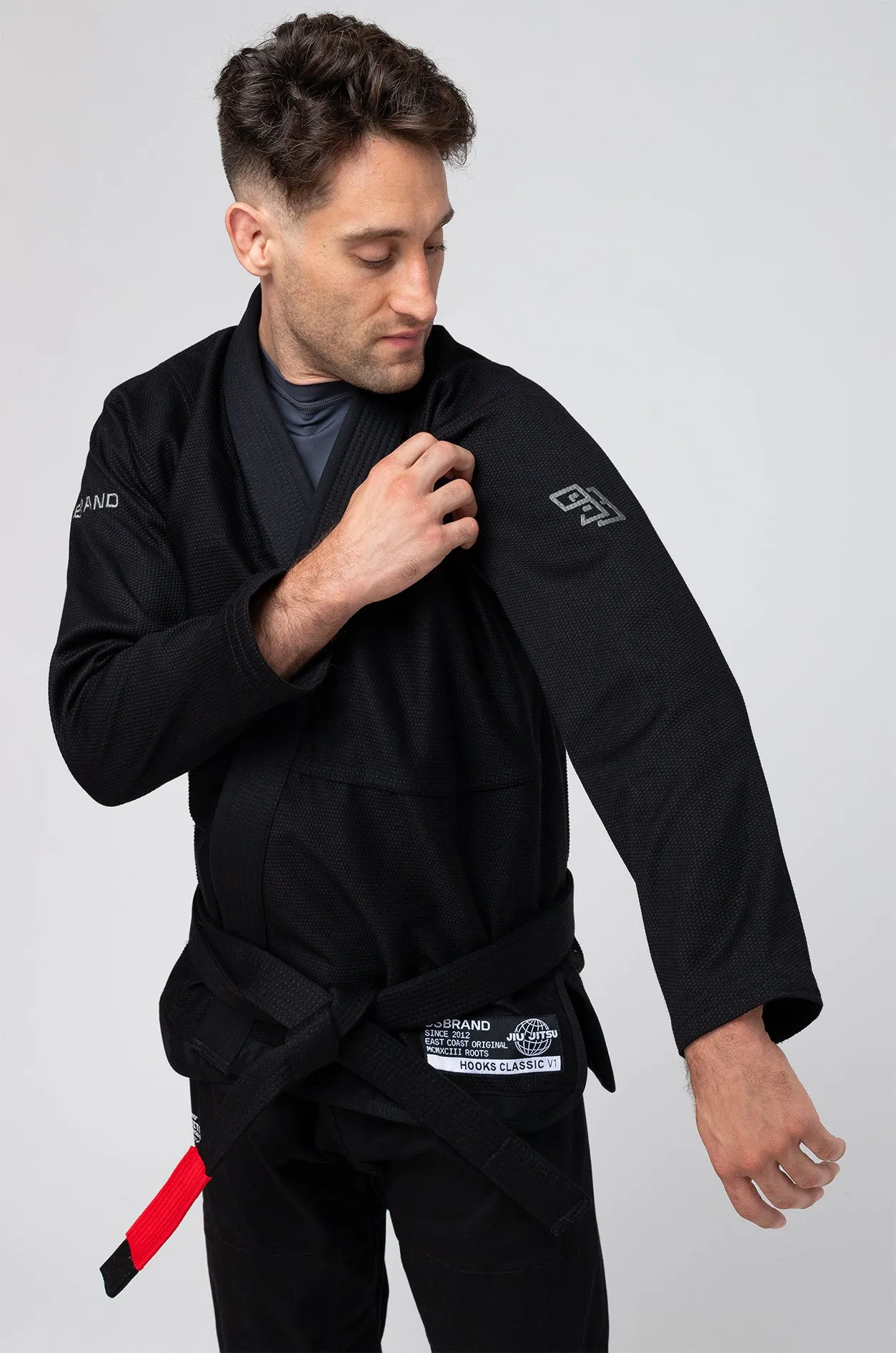 HOOKS CLASSIC  Jiu Jitsu Gi - Black (WHOLESALE)