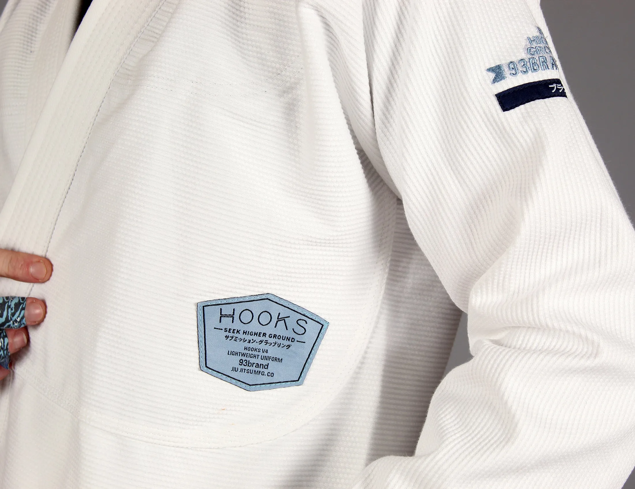 HOOKS V4 Jiu Jitsu Gi - White