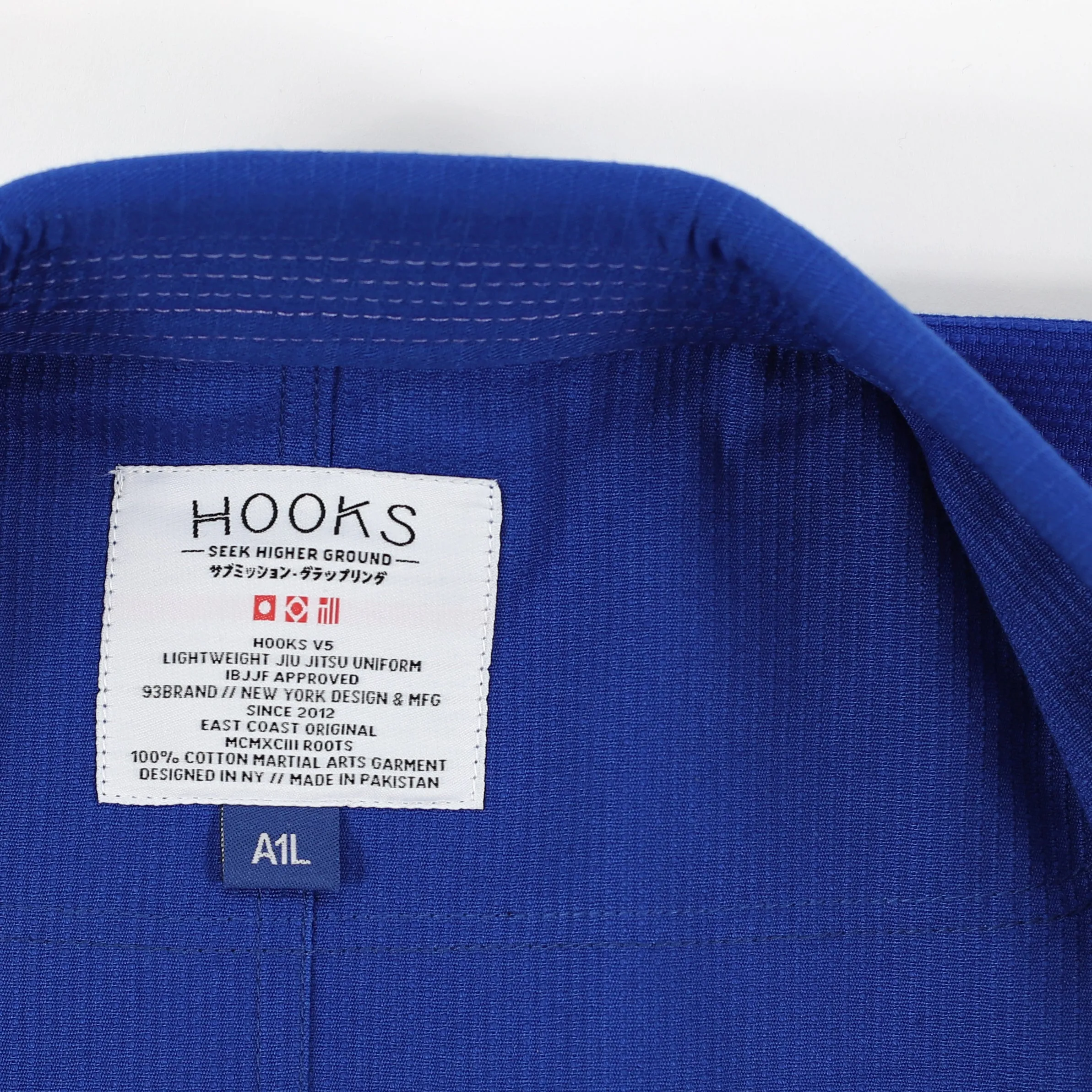 HOOKS V5 Jiu Jitsu Gi - Blue