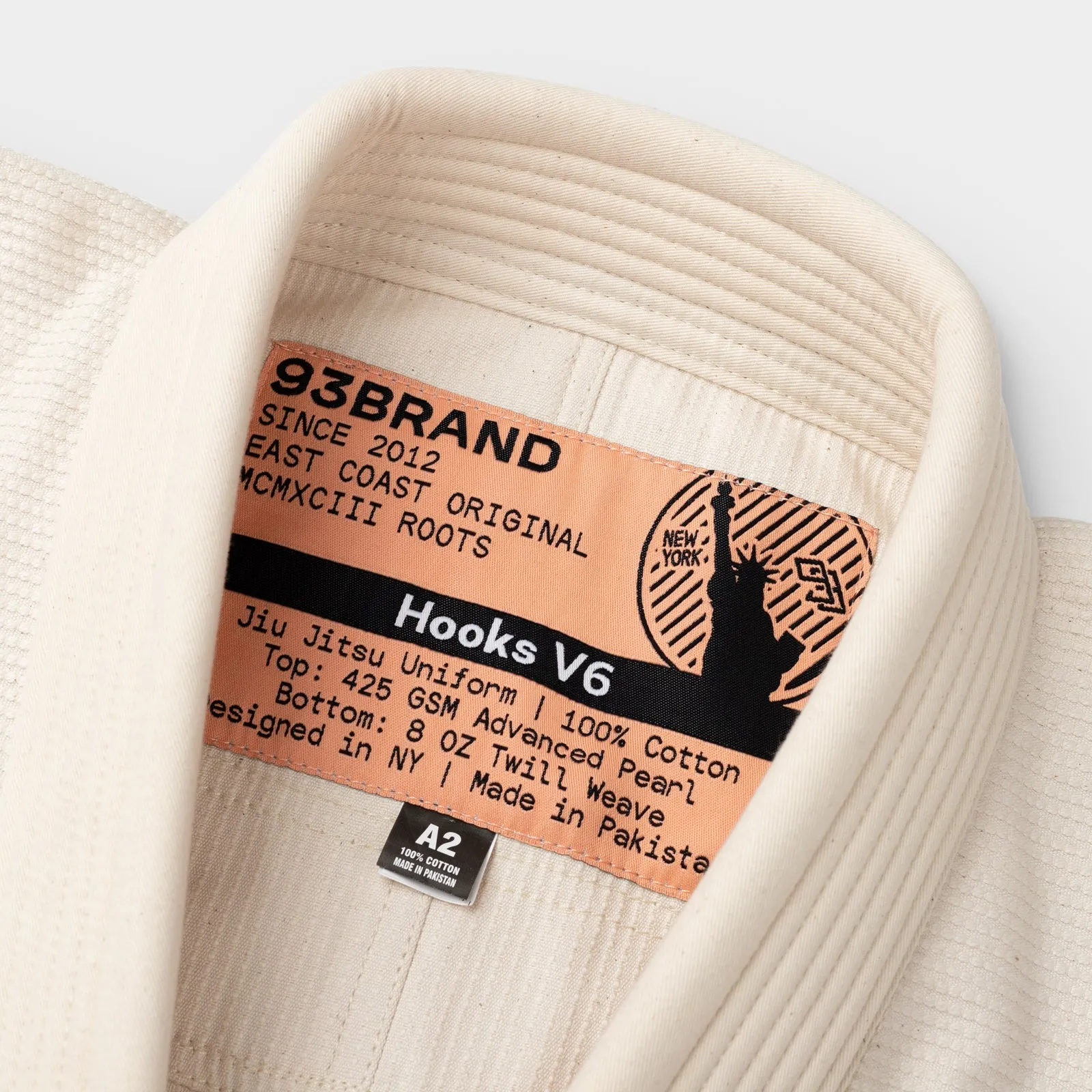 HOOKS V6 Jiu Jitsu Gi - Unbleached