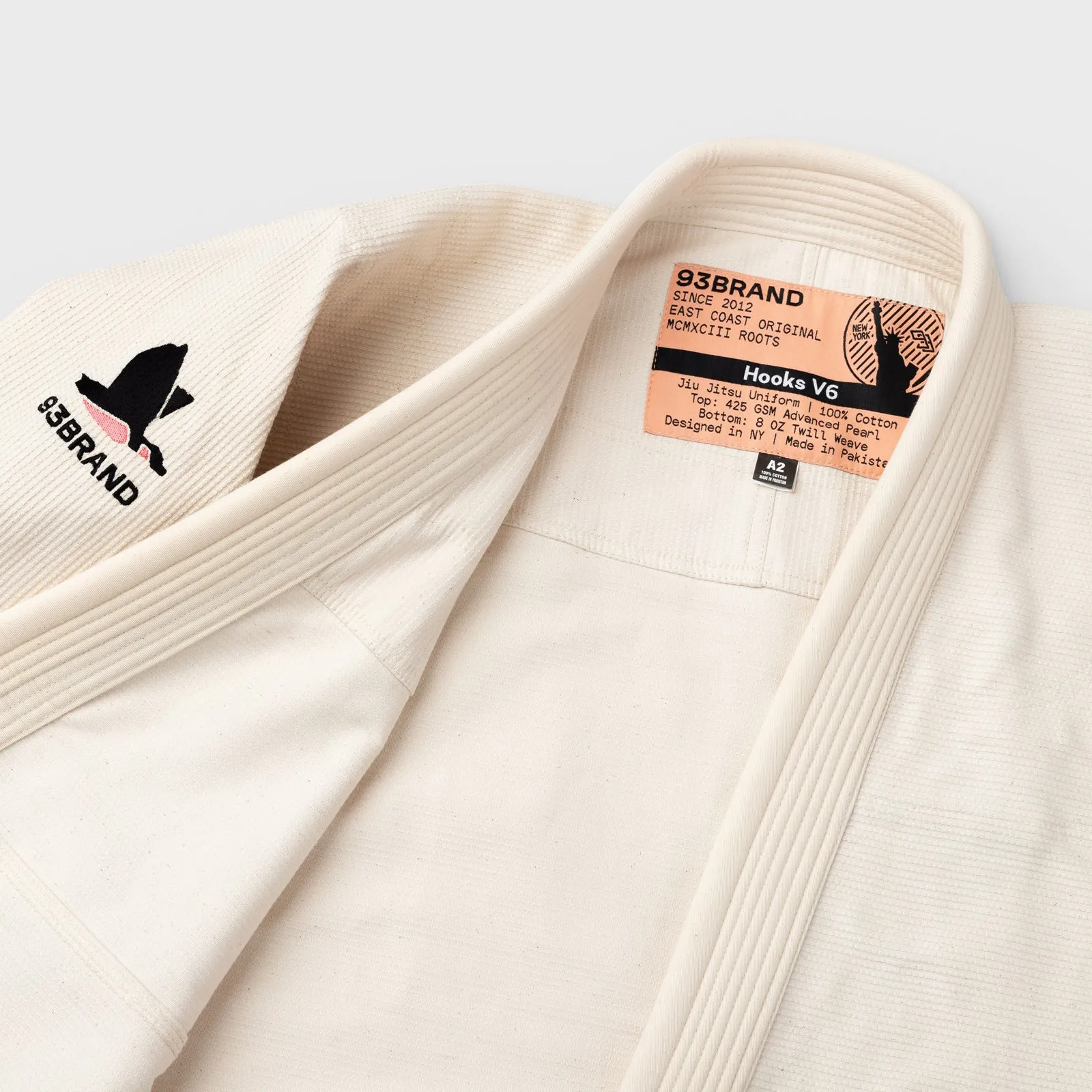 HOOKS V6 Jiu Jitsu Gi - Unbleached