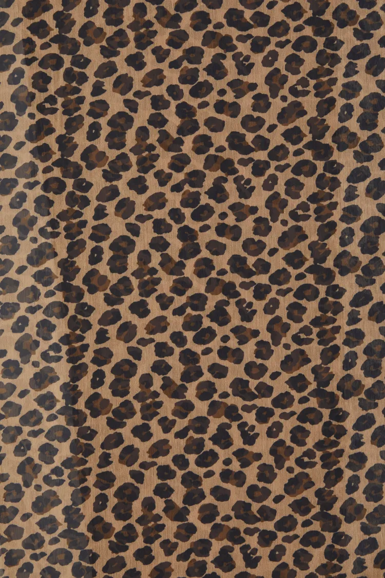 Leopard Sheer Jaspre Skirt