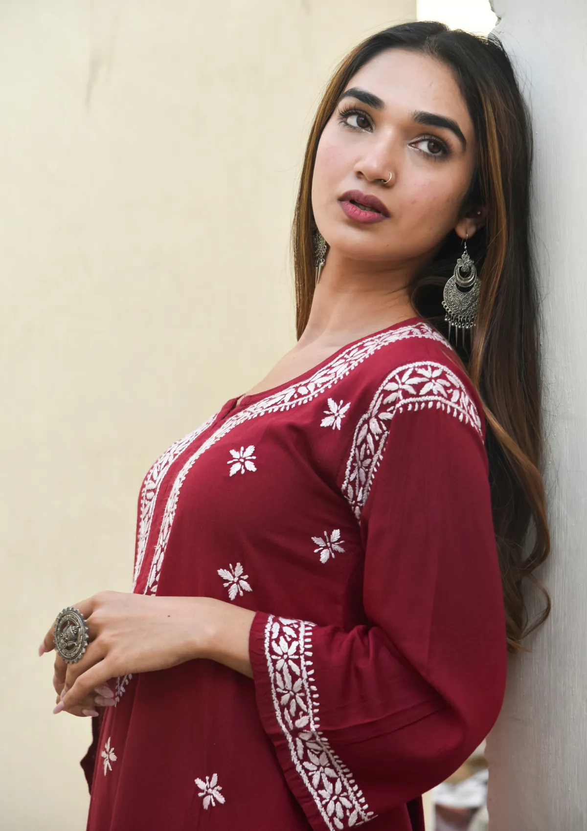 Lina Rayon Straight Kurta Set