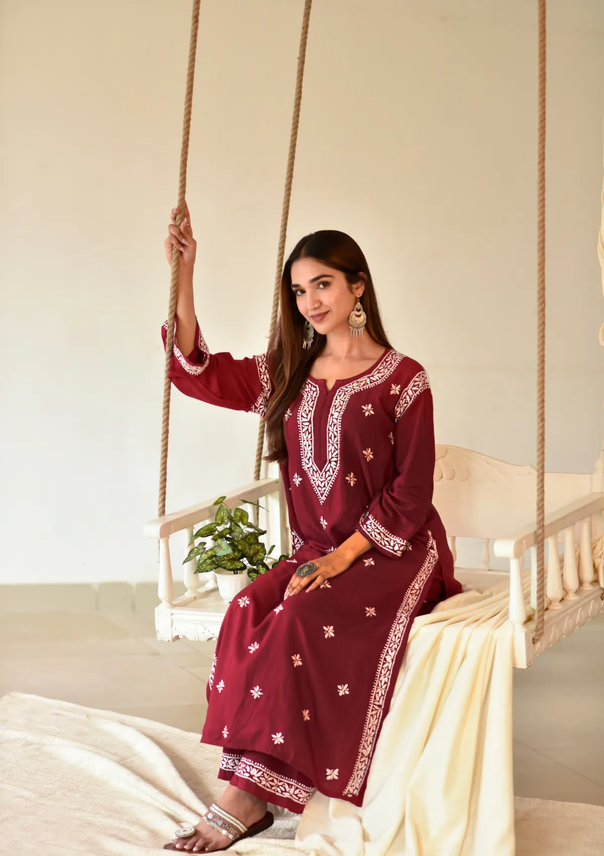 Lina Rayon Straight Kurta Set