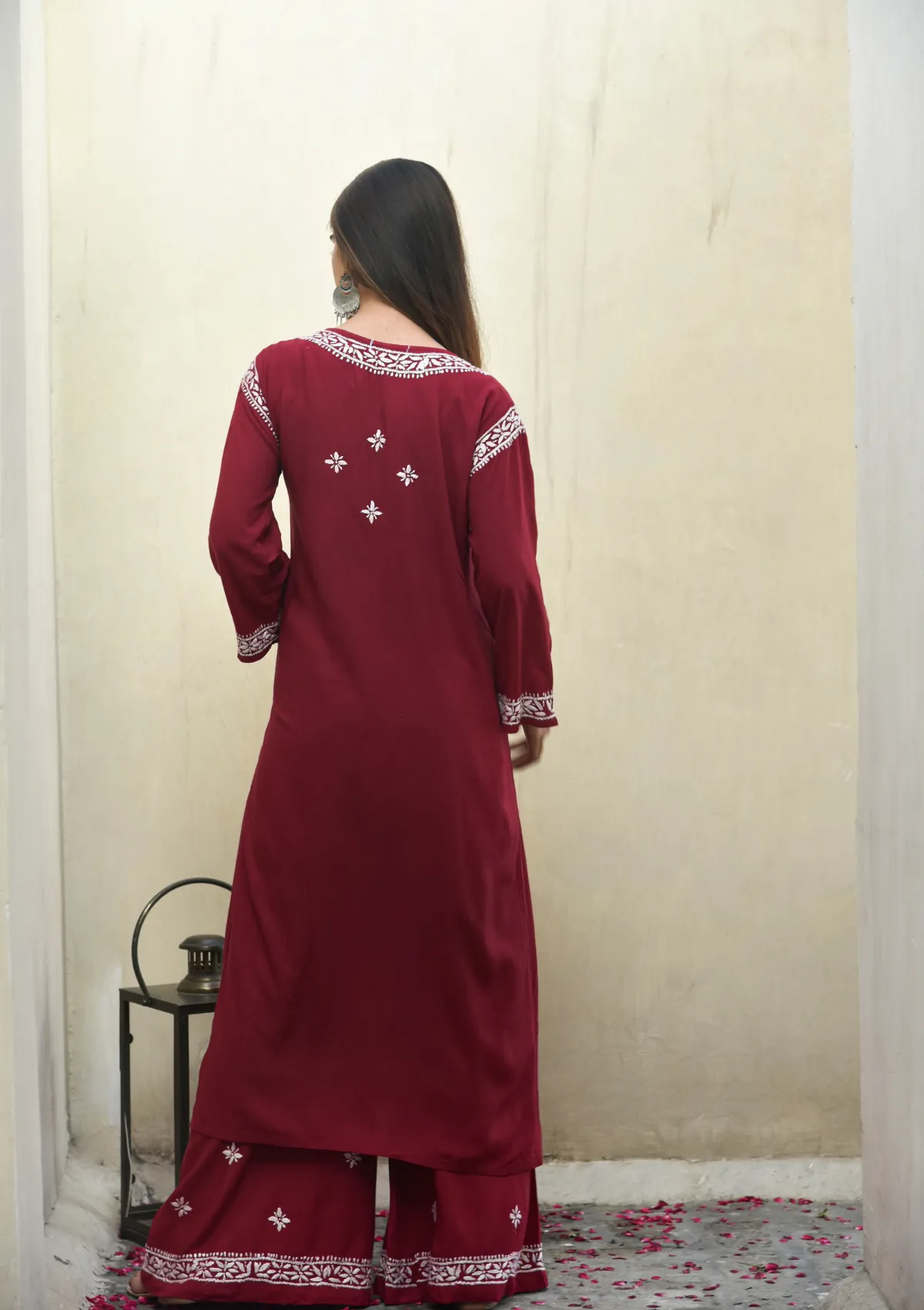 Lina Rayon Straight Kurta Set