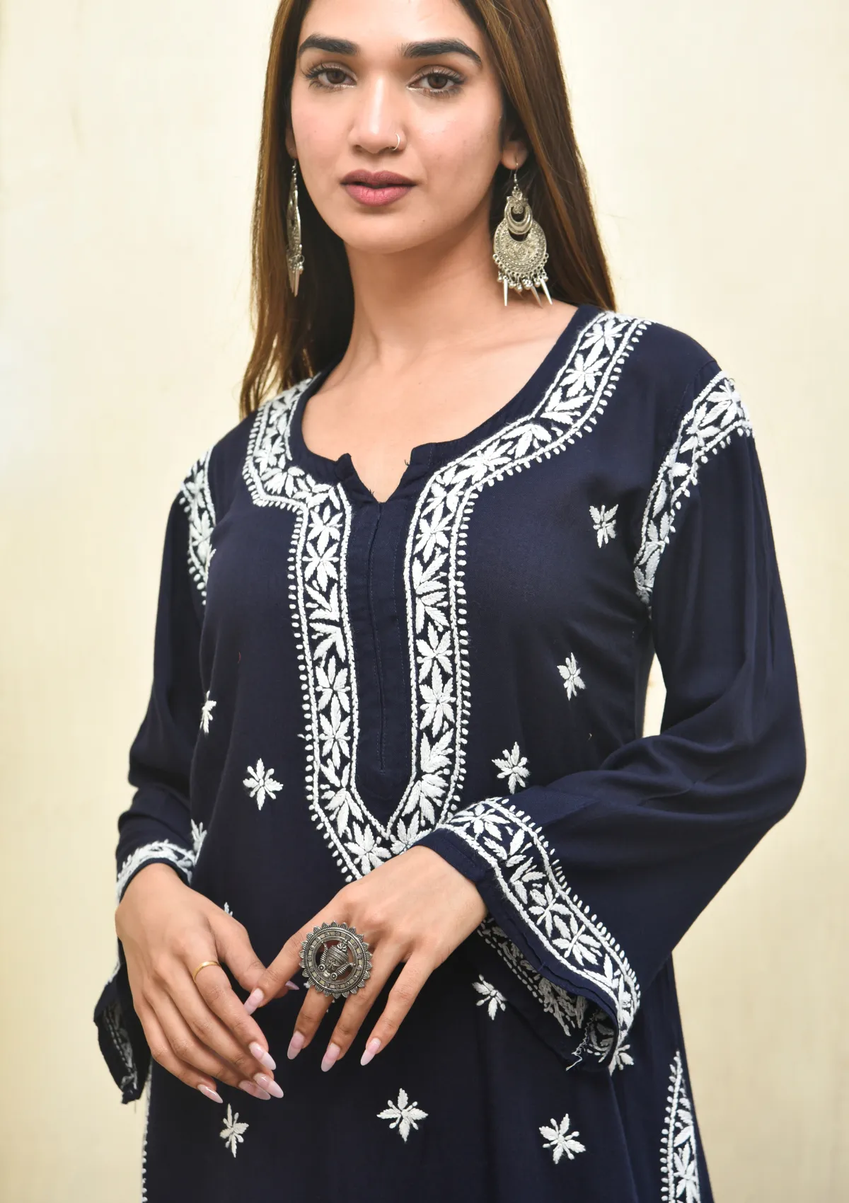 Lina Rayon Straight Kurta Set