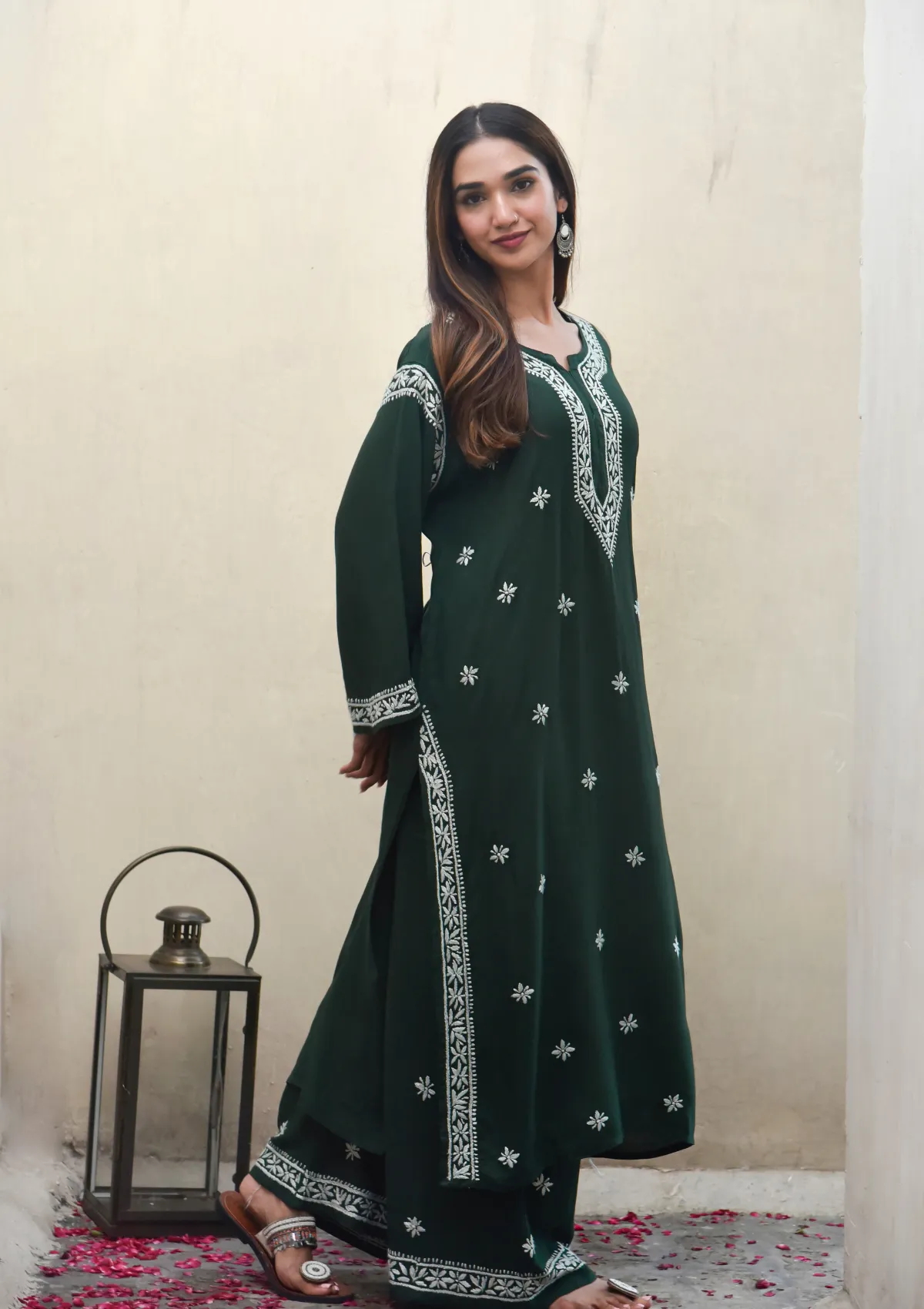Lina Rayon Straight Kurta Set