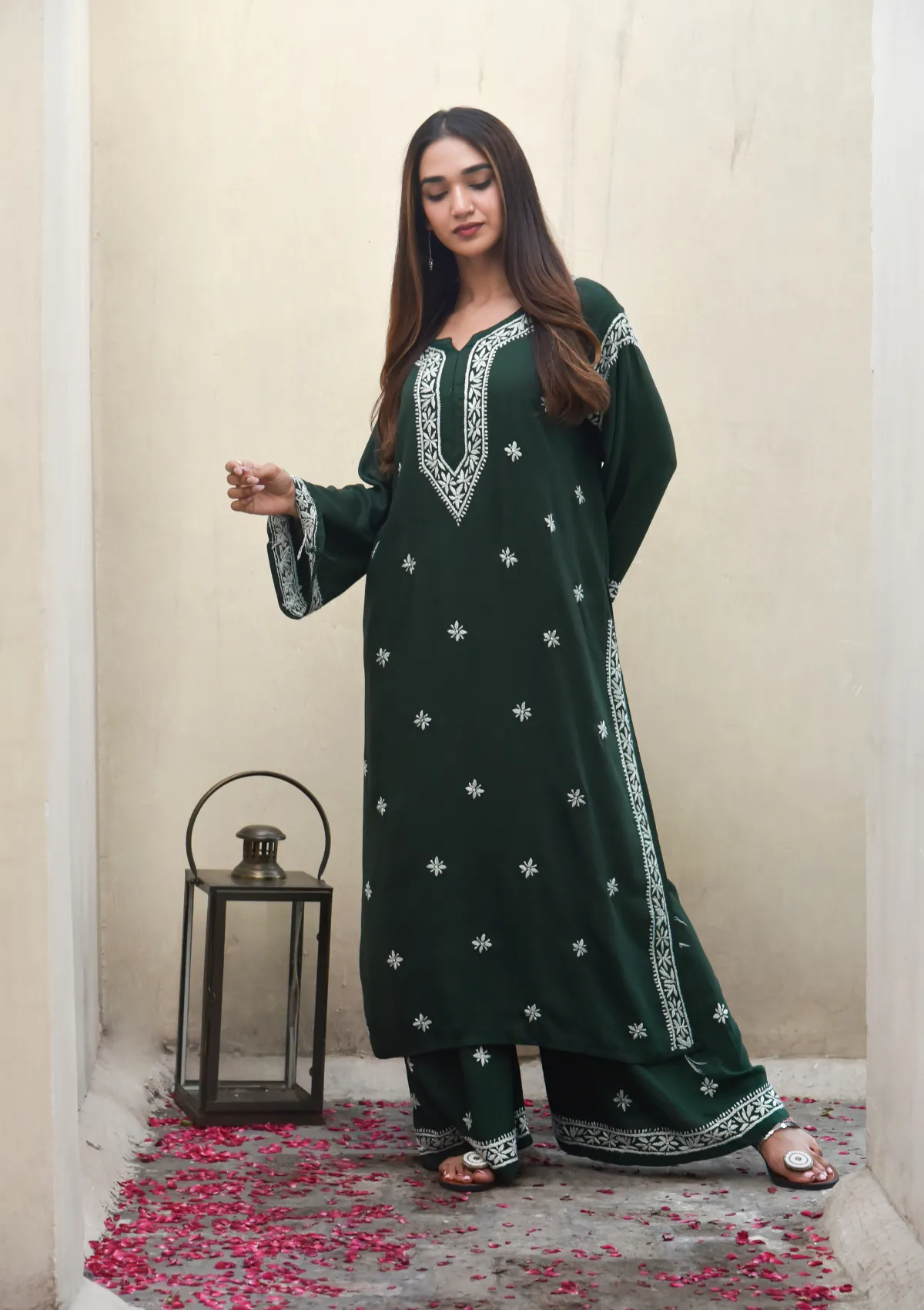 Lina Rayon Straight Kurta Set