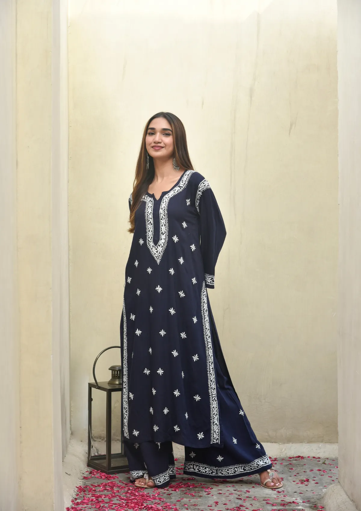 Lina Rayon Straight Kurta Set