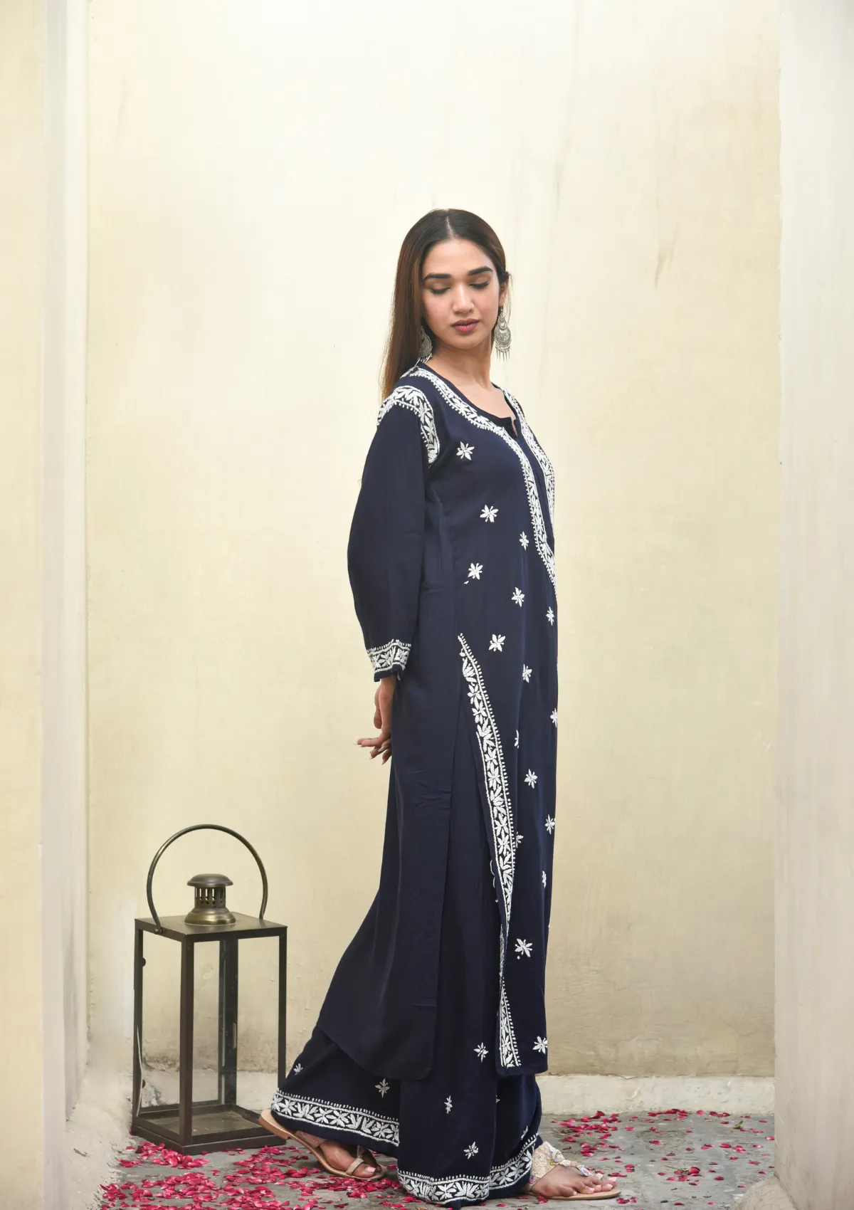 Lina Rayon Straight Kurta Set