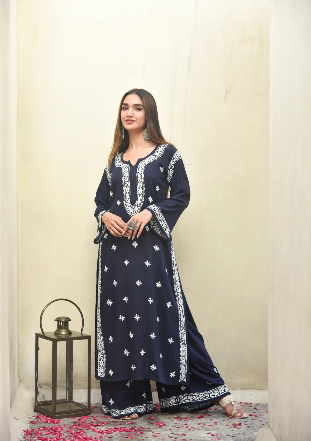 Lina Rayon Straight Kurta Set