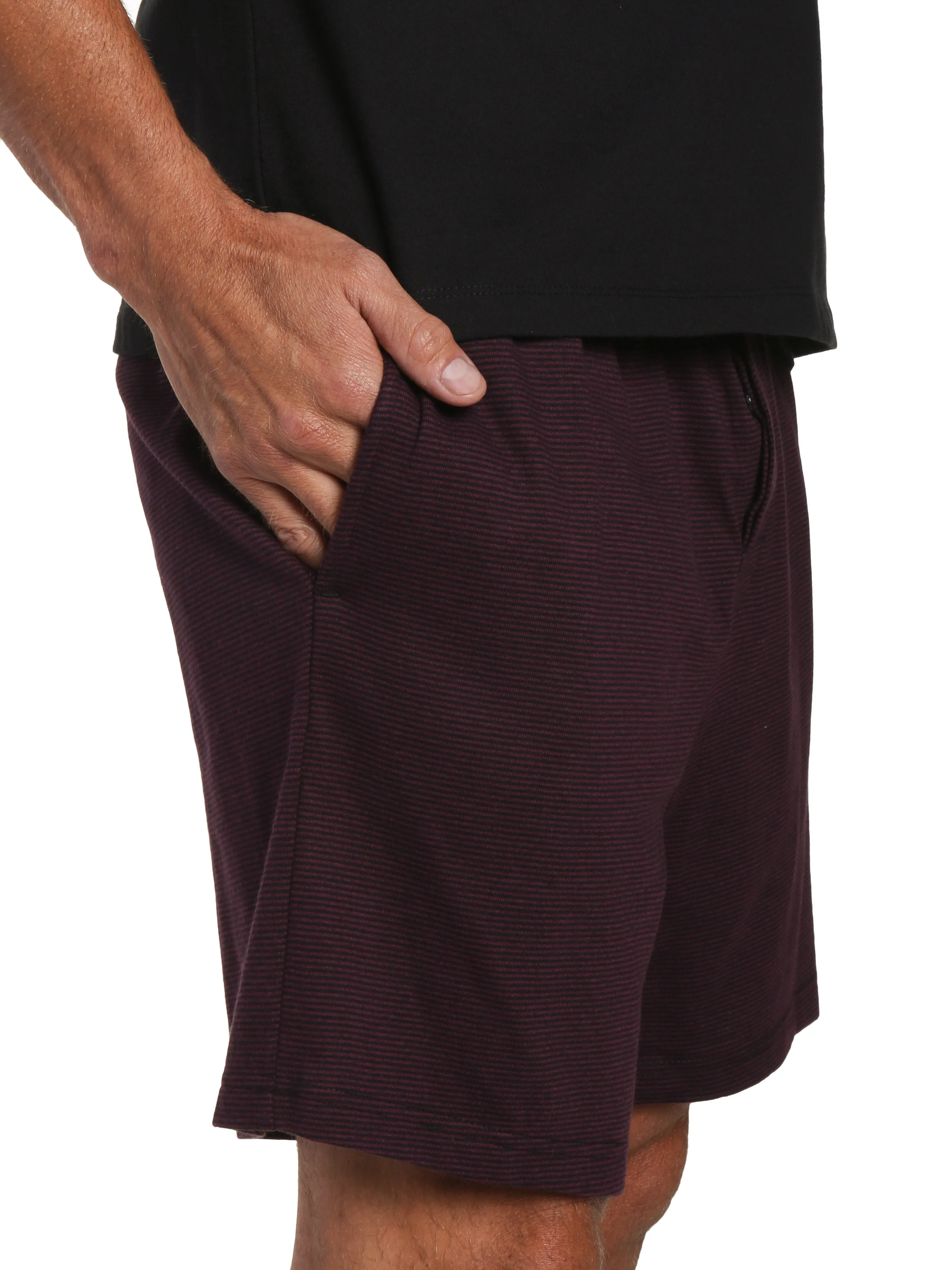 Mens Knit Short Lounge Set