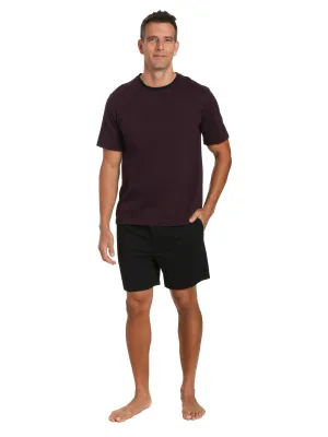 Mens Knit Short Lounge Set