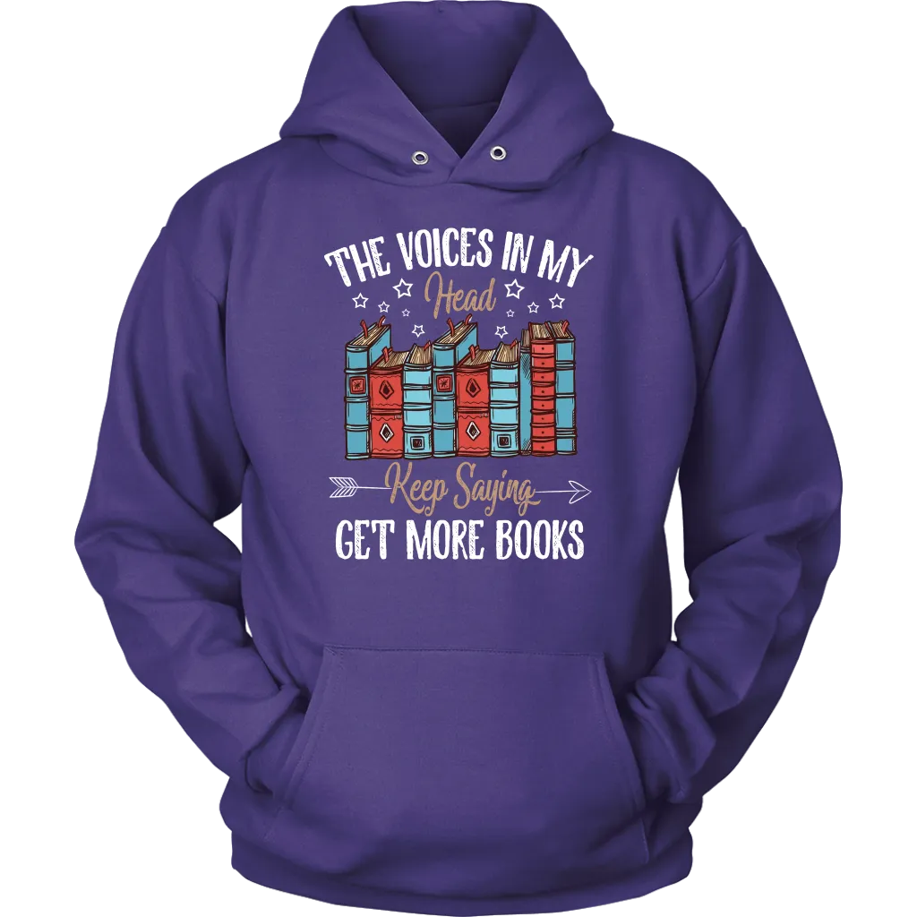 "Get More Books" Hoodie
