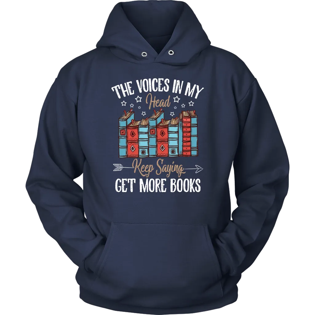 "Get More Books" Hoodie