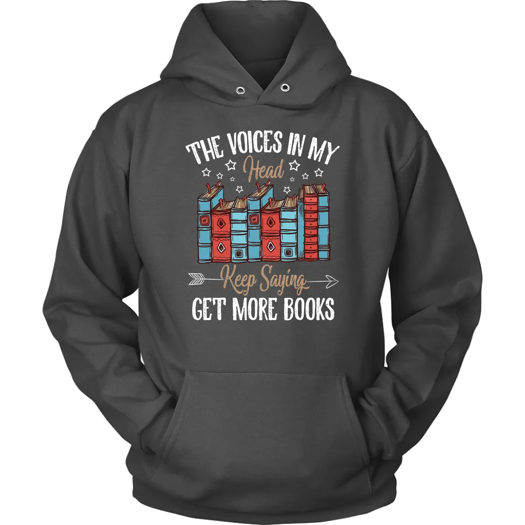 "Get More Books" Hoodie